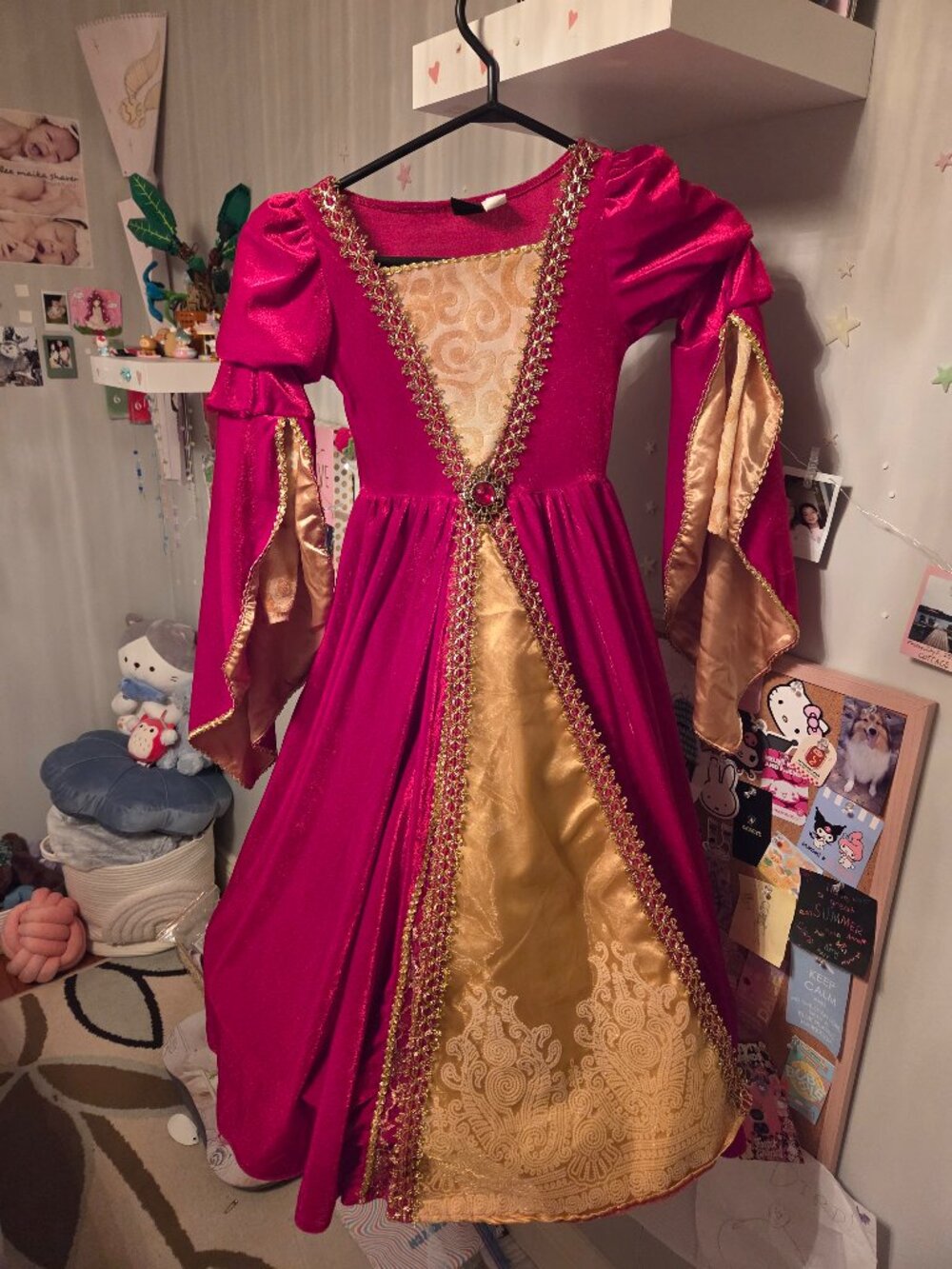Girls size 4 royal dress costume dress